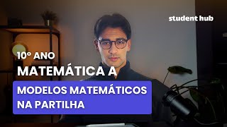 Modelos matemáticos na partilha MATEMÁTICA 10º ano cMartim [upl. by Standish]