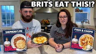 Americans Try Gordon Ramsays Frozen British Meals for the First Time [upl. by Arela803]