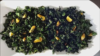 Cavolo Nero Kale amp Garlic Saute  Simple and Delicious Appetiser 823 [upl. by Hayn]