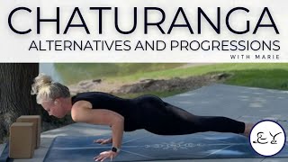 Chaturanga Alternatives and Progressions [upl. by Laup]