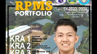 RPMS PORTFOLIO 20232024 TEMPLATE [upl. by Sedgewinn]