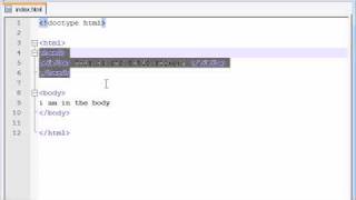 XHTML and CSS Tutorial  3  body and headers [upl. by Jariah247]