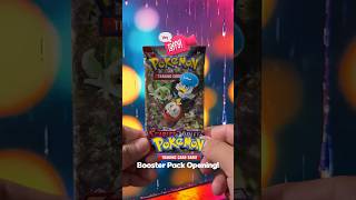 Pokémon Trading Card Scarlet Violet Booster Pack Opening  8 December 2024 Pokemon TCG shorts [upl. by Anehc]