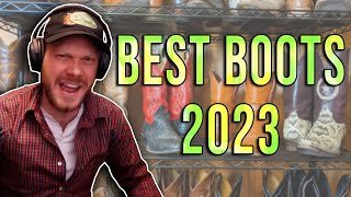 FIVE BEST COWBOY BOOT BRANDS 2023 [upl. by Natividad745]