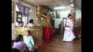 Scenes from Nat Pwe spirit possession ceremony in Yangon Myanmar 11 May 2013 [upl. by Reeves]