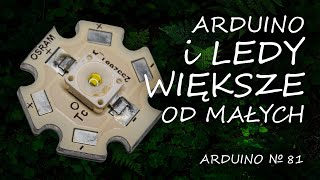 Arduino 69 LEDy większe od małych [upl. by Nalon]