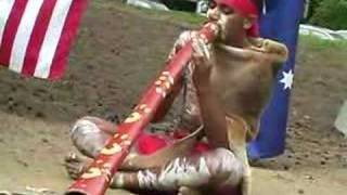 Ryka Ali Plays Aboriginal Eucalyptus Didgeridoo [upl. by Zerk]