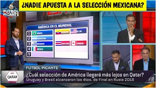 CATAR 2022 Pesimismo por la selección mexicana Brasil y Argentina FAVORITOS  Futbol Picante [upl. by Noli]