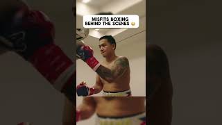 Misfits Boxing Behind The Scenes 👀😳trending viral misfitsboxing drinkprime reels shorts [upl. by Parry154]