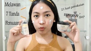 Review 21 Hari Pemakaian Olay Total Effects [upl. by Crutcher]