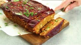 Chickpea Vegan Meatloaf [upl. by Enelad]