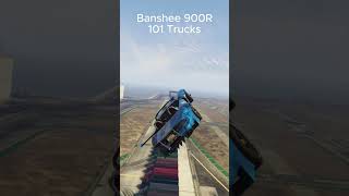 Banshee 900R vs 101 Trucks gta shorts [upl. by Ridan]