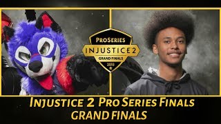 Injustice 2 Pro Series Finals 2018 SonicFox Vs Rewind Grand Finals [upl. by Aikat96]