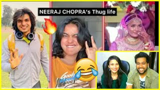 Neeraj Chopra’s THUG LIFE 🔥  nibba nibbi ultrapromax  saloniyaapa  Reaction Video Mario Gaming [upl. by Bortz881]