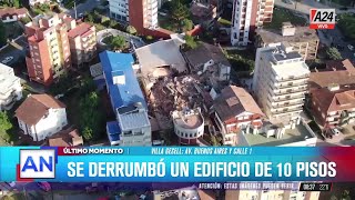 🔴DERRUMBE EN VILLA GESELL ¿QUÉ PASÓ CON EL EDIFICIO [upl. by Atinuhs]