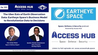 Ep 105 Uber Eats of Earth Observation Data Eartheye Space’s Business Model for Data to Decisions [upl. by Paxton]