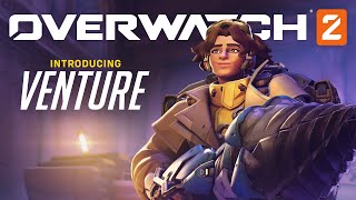 Venture  New Hero Gameplay Trailer  Overwatch 2 [upl. by Roban67]