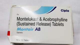 Montair AB Tablets  Composition Uses and Side Effects [upl. by Nosned]