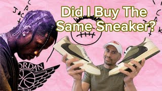 TRAVIS SCOTT Air Jordan 1 Lows Looking The Same Medium Olive On Foot Review nike sneakers fashion [upl. by Seen]