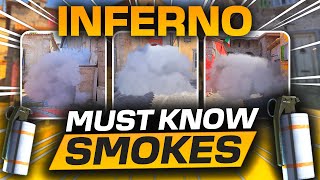 EVERY Smoke You MUST KNOW on Inferno in CS2 [upl. by Natrav142]