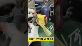 Reactor wire winding [upl. by Barnet]