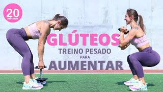 Treino Intenso para Aumentar Glúteos  20 min  em casa [upl. by Boyer]