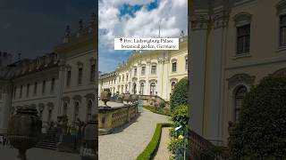 📍Pov Ludwigsburg palace botanical garden Germany 🇩🇪 2024 germanytourism europetrip [upl. by Akiwak]