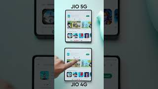 5G vs 4G Speed Test JIO Network [upl. by Ion370]