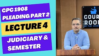 CPC 1908 Lecture 4  Lecture series  Pleadings Order 6  Judiciary Preparation [upl. by Lacee]