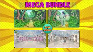 Cartoon Animated Background Scenes [upl. by Donica]