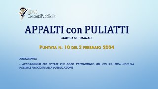 quotAppalti con Puliattiquot n 10  Accorgimenti per evitare errori di pubblicazione sul MePA [upl. by Kippy]