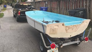 The Art of Boat Building 1968 13’ BostonWhaler Edition  From Pickup to Paint [upl. by Revolc]