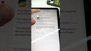 How to Download amp Install iPadOS 17 Beta on iPad shorts [upl. by Gnal]