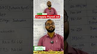 Company Payroll Permanently Job Openings educareskillacademy Contact 7074625691 howcanihelpu job [upl. by Puglia440]