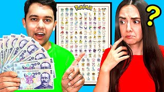 CASTIG 1000 RON Daca Ghicesc TOTI Pokemonii [upl. by Klusek489]