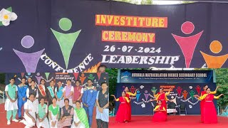 Investiture Ceremony 2024 Nirmala Matric Hr Sec School [upl. by Nnylannej984]