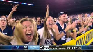 Villanova vs North Carolina 2016 National Championship game highlights [upl. by Pan]