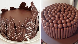 Easy and Yummy Chocolate Birthday Cake Recipes  Top Yummy Cake Decorating Tutorial  Beautiful Cake [upl. by Hew]