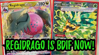 How to Play the BEST Regidrago VStar Deck Pokemon TCG Live [upl. by Stilu651]