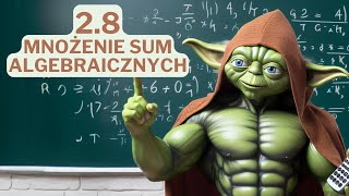 28 Mnożenie sum algebraicznych  Język Matematyki  Nowa MaTeMAtyka  NOWA ERA [upl. by Lebasi]