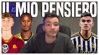 🎯 IL MIO VOTO AL CALCIOMERCATO INVERNALE della JUVENTUS [upl. by Reace499]