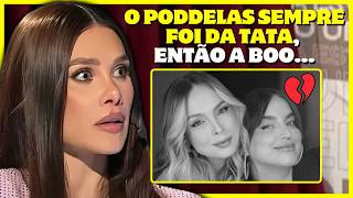 FLAVIA PAVANELLI FALA DA BRIGA ENTRE TATA E BOO NO PODDELAS😨  PodcatsDelas Cortes [upl. by Artiek]