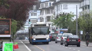 Maihof VBL NAW trolleybus 266 [upl. by Maridel408]