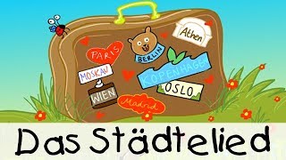 💡 Das Städtelied  Kinderlieder zum Lernen [upl. by Vahe622]