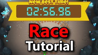 BTD6 Race Tutorial  With Written Guide [upl. by Odette690]