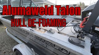 Alumaweld Talon 16 Defoaming [upl. by Carmella]