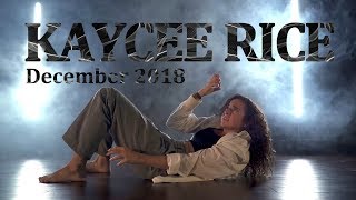 Kaycee Rice  December 2018 Dances [upl. by Chaves102]