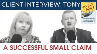 Podcast successful small claim UK Civil Litigation [upl. by Nowtna611]