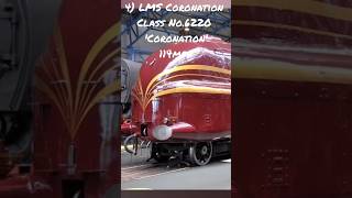 The 5 FASTEST Steam Locomotives train railway steamengine [upl. by Mini]