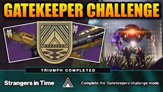 Gatekeeper Challenge  Strangers in Time Challenge  Vault of Glass Raid [upl. by Niatsirt]